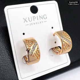 Сережки Xuping18К 19410 (1,5 см.)